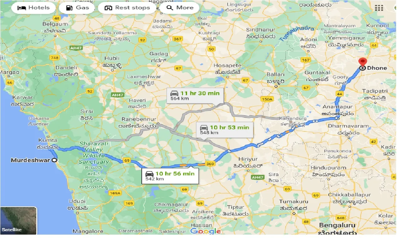 murdeshwar-to-dhone-one-way