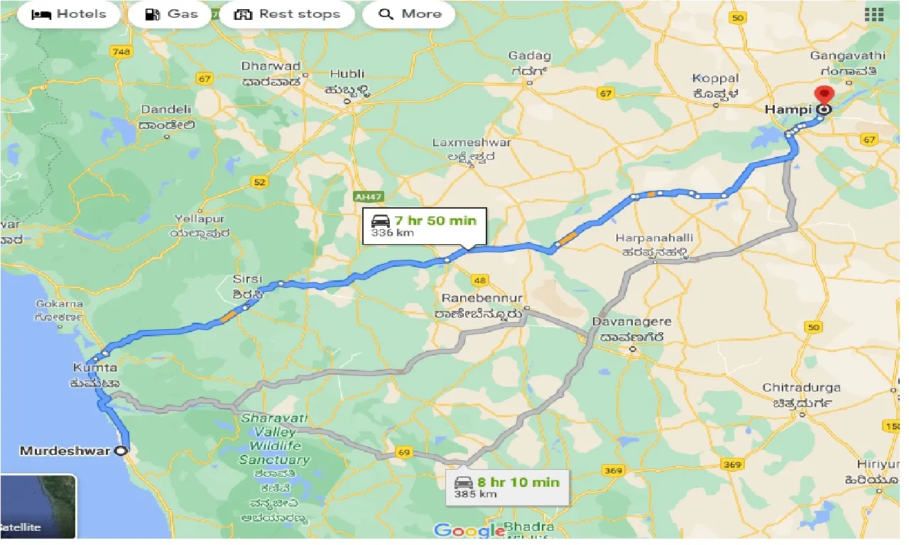 murdeshwar-to-hampi-one-way