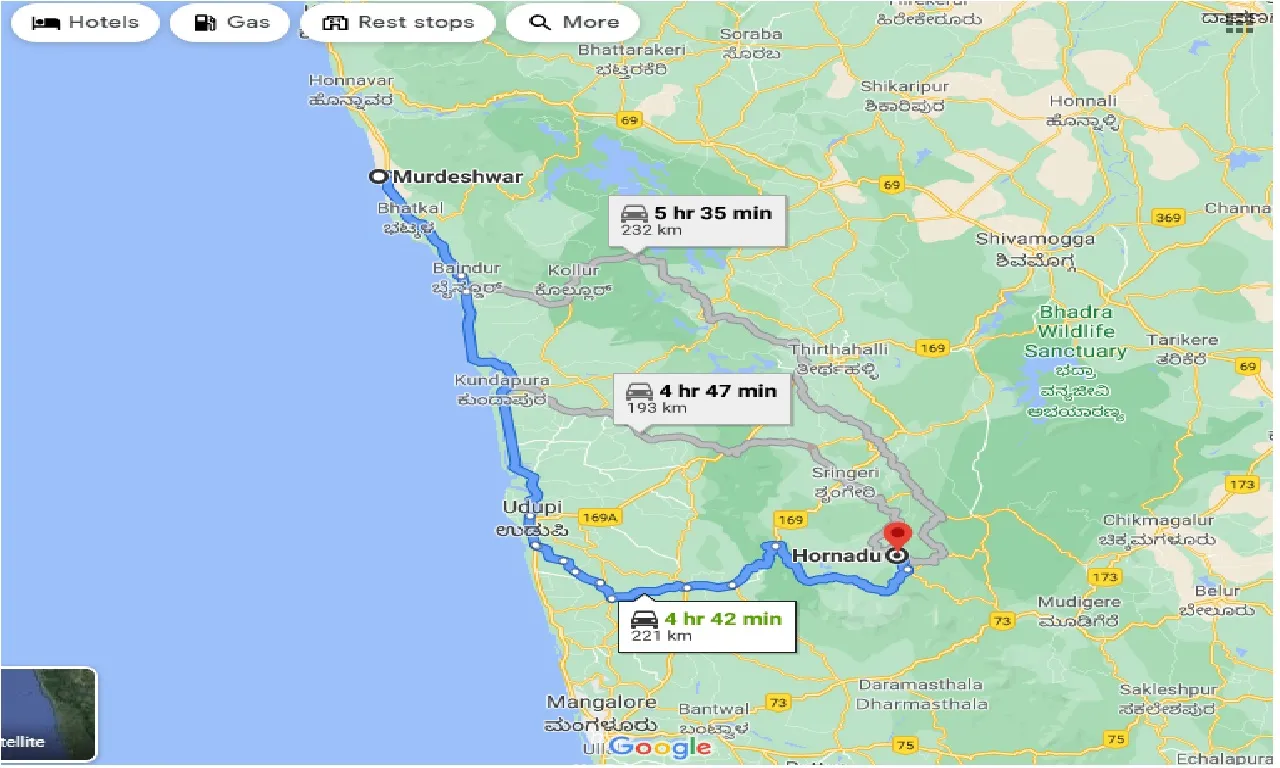 murdeshwar-to-horanadu-one-way