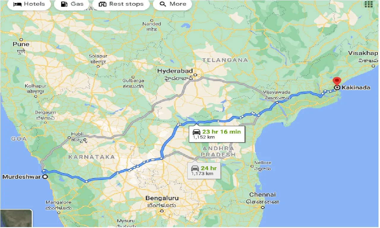 murdeshwar-to-kakinada-one-way