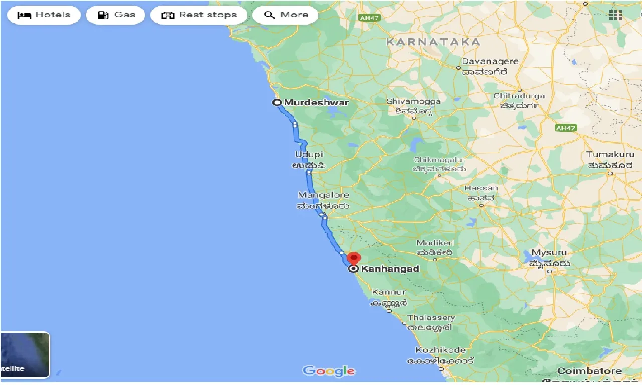 murdeshwar-to-kanhangad-one-way