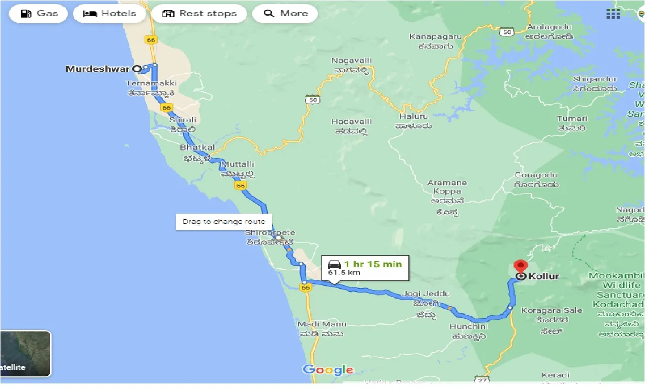 murdeshwar-to-kollur-one-way