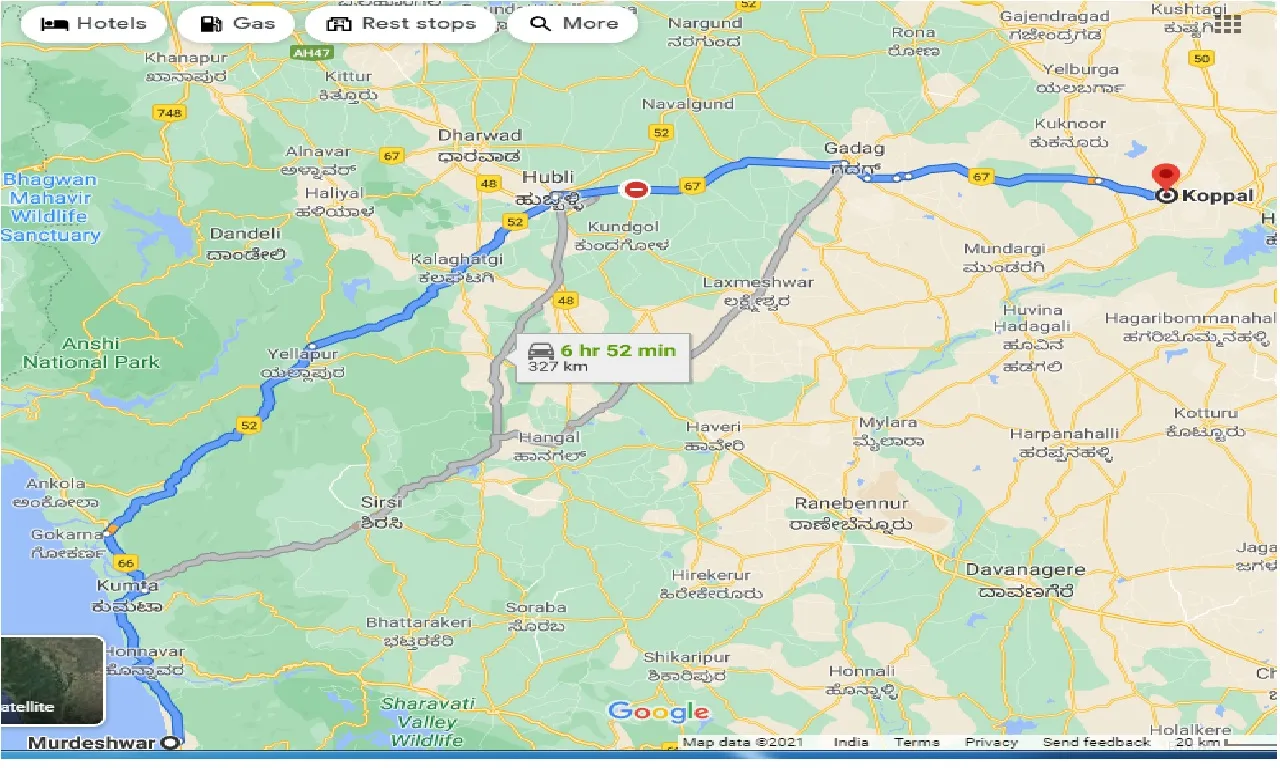 murdeshwar-to-koppal-one-way