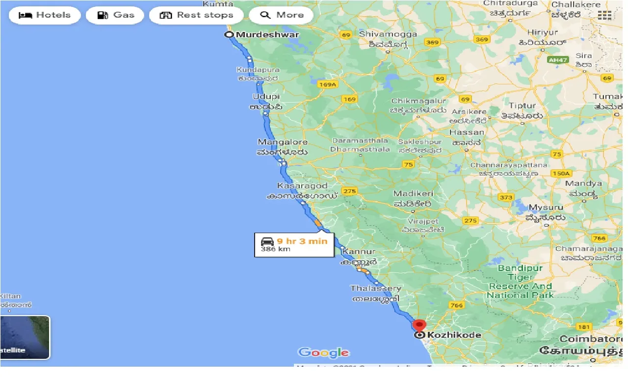 murdeshwar-to-kozhikode-one-way