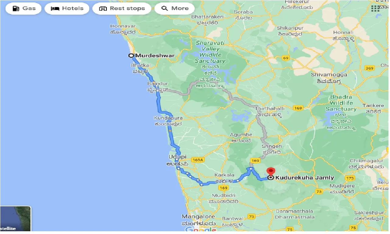 murdeshwar-to-kudremukh-one-way