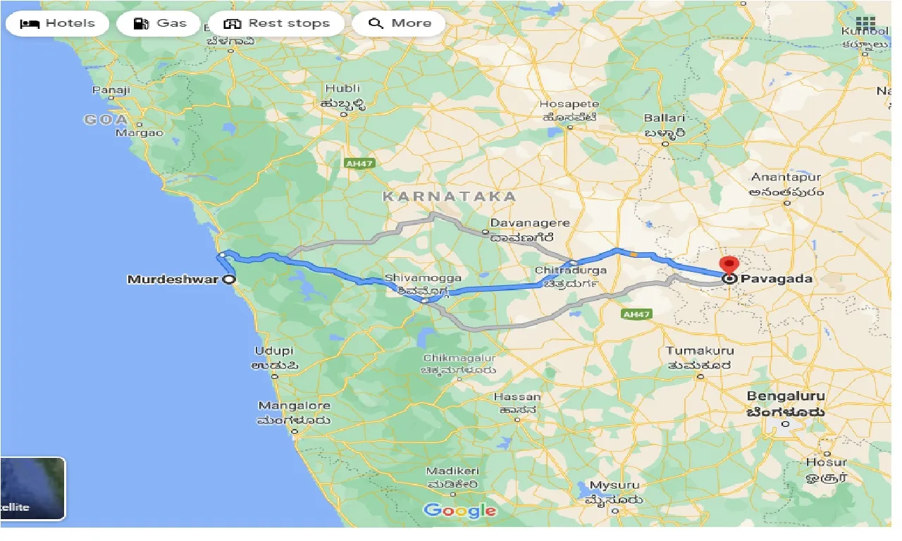 murdeshwar-to-pavagada-one-way