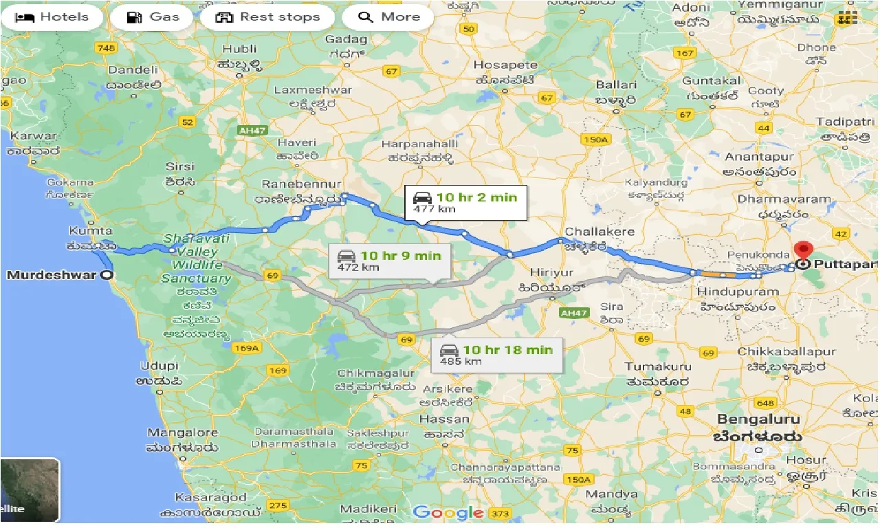 murdeshwar-to-puttaparthi-one-way