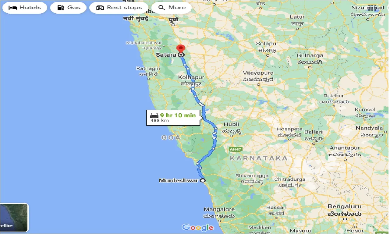 murdeshwar-to-satara-one-way