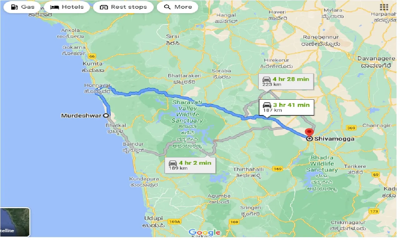 murdeshwar-to-shimoga-one-way