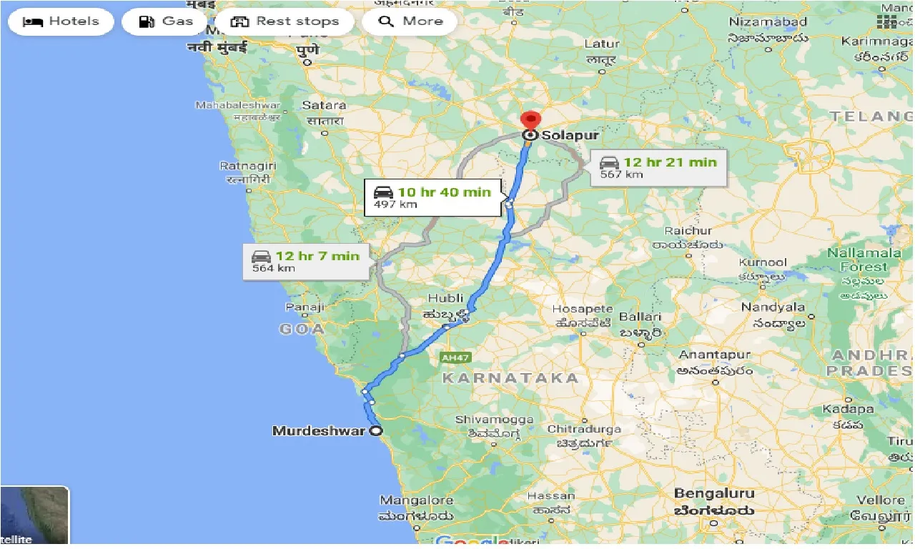 murdeshwar-to-solapur-taxi