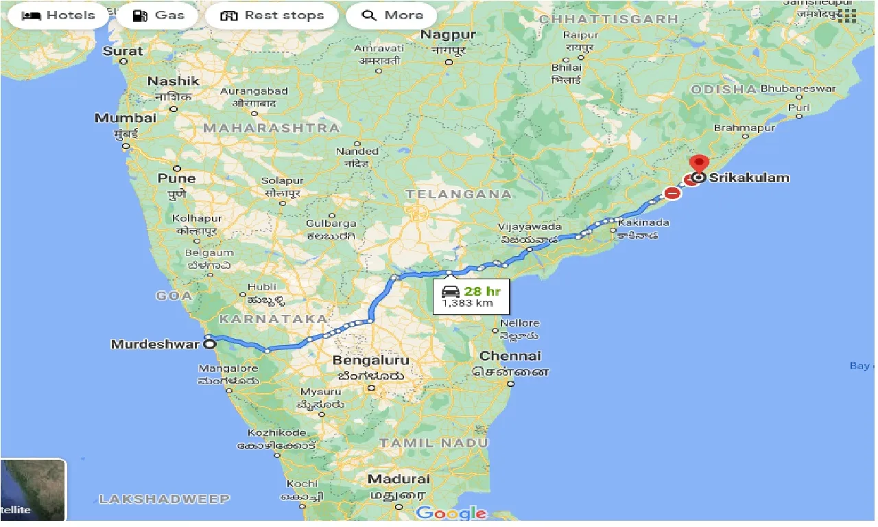 murdeshwar-to-srikakulam-one-way