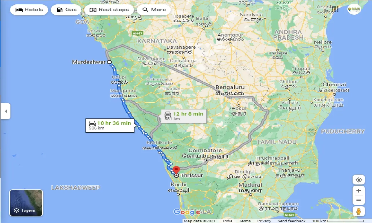 murdeshwar-to-thrissur-one-way