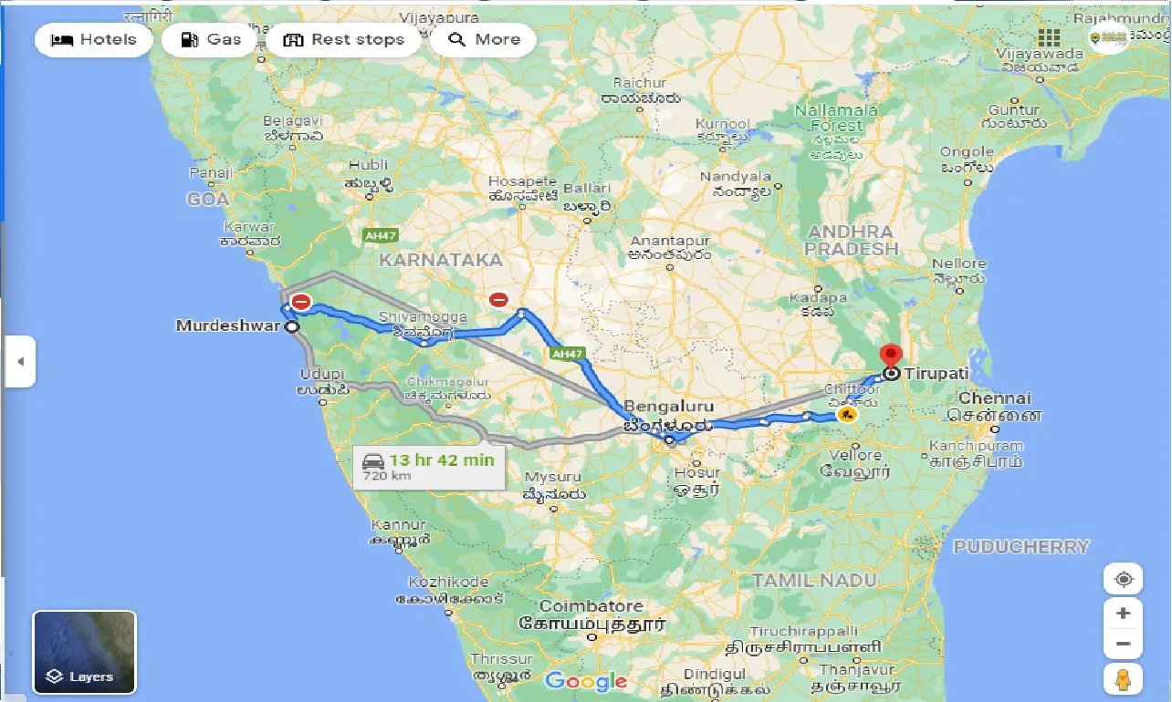 murdeshwar-to-tirupati-taxi