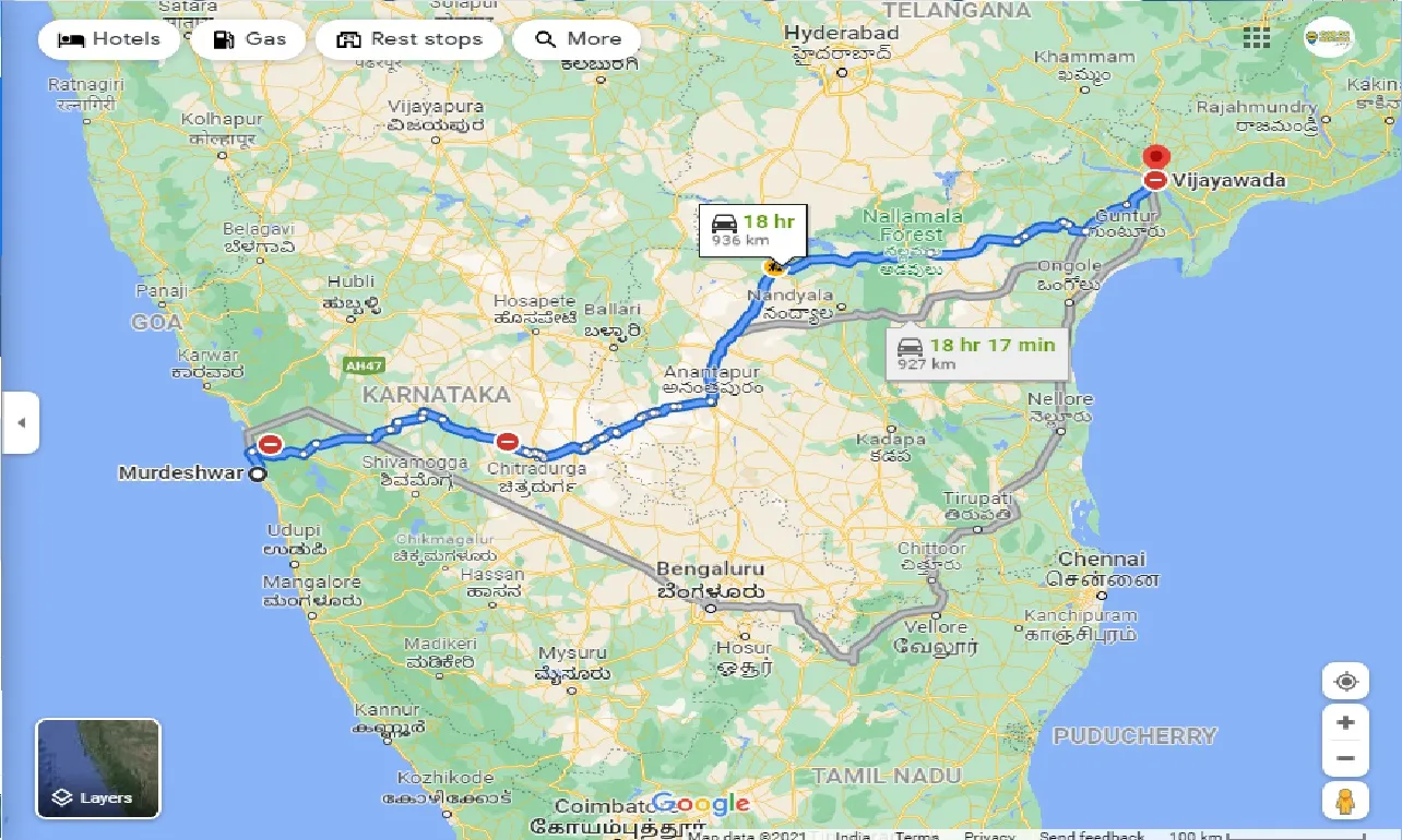 murdeshwar-to-vijayawada-one-way