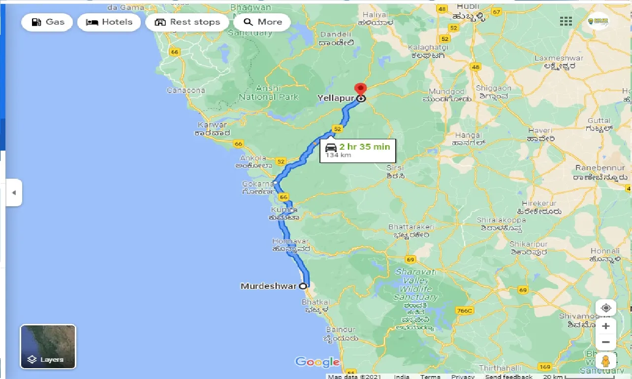 murdeshwar-to-yellapur-one-way