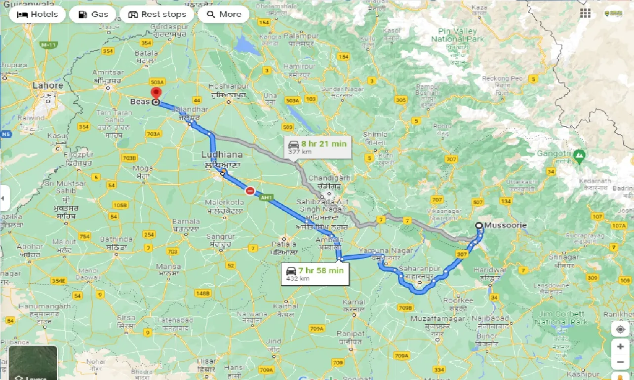 mussoorie-to-beas-taxi