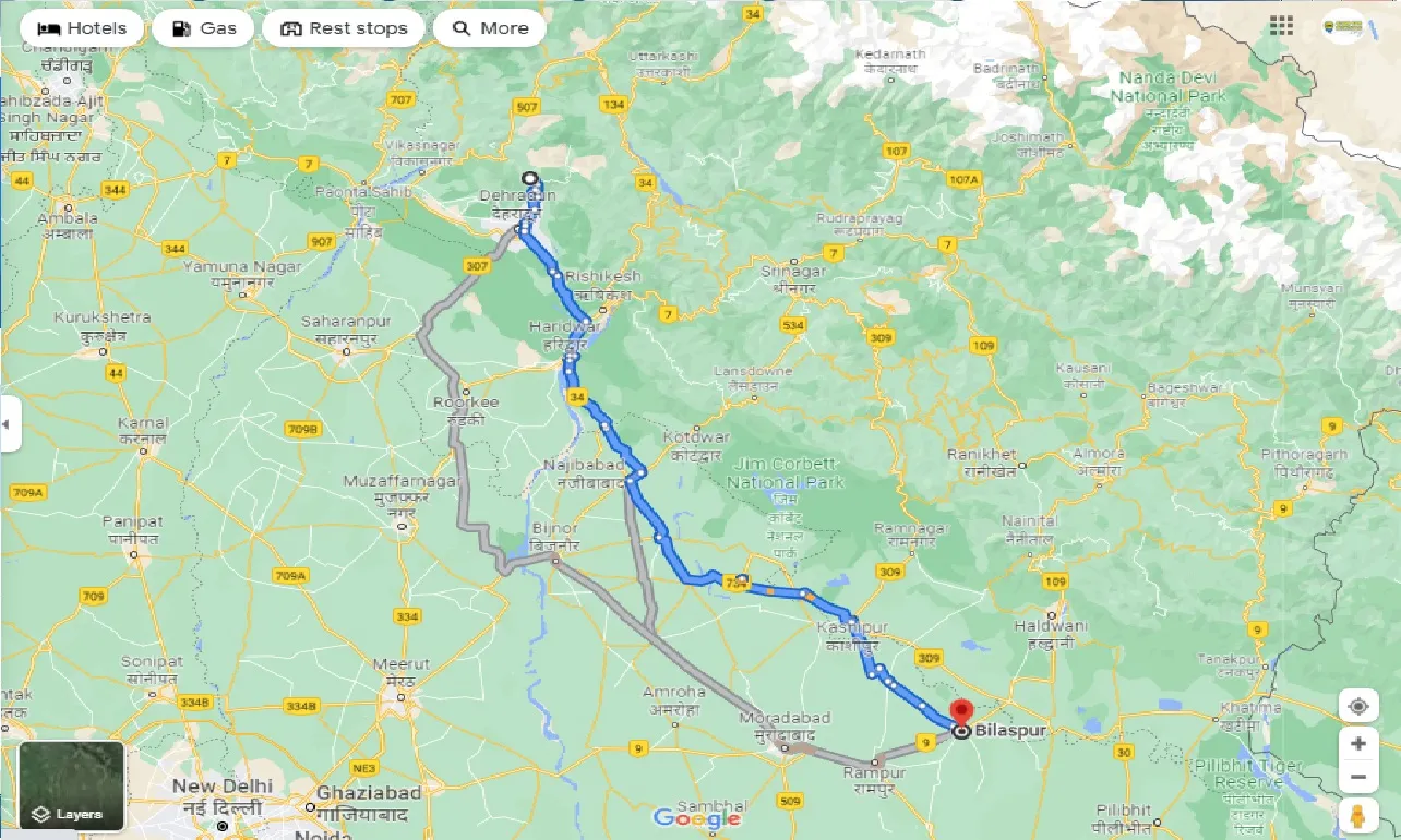 mussoorie-to-bilaspur-one-way