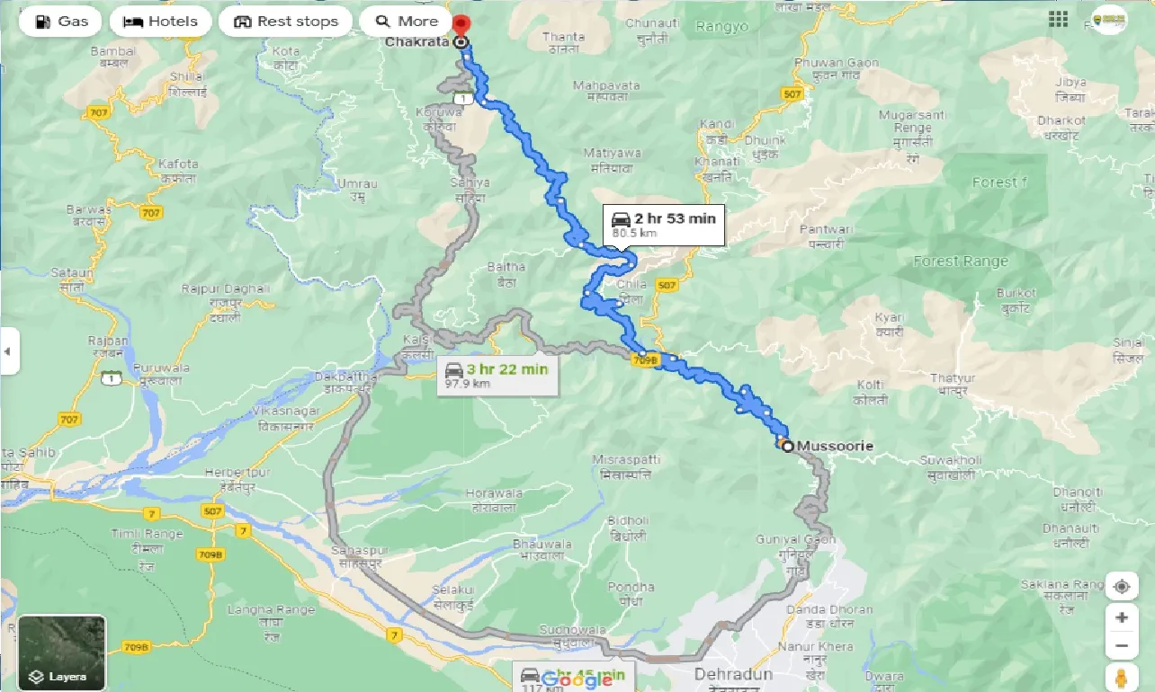 mussoorie-to-chakrata-one-way