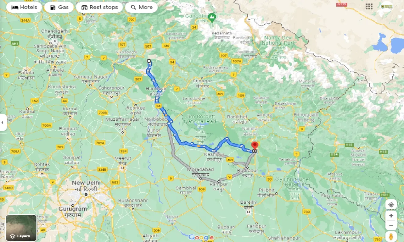 mussoorie-to-haldwani-one-way