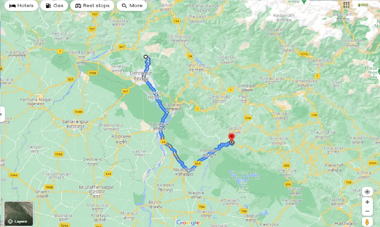 mussoorie-to-lansdowne-one-way