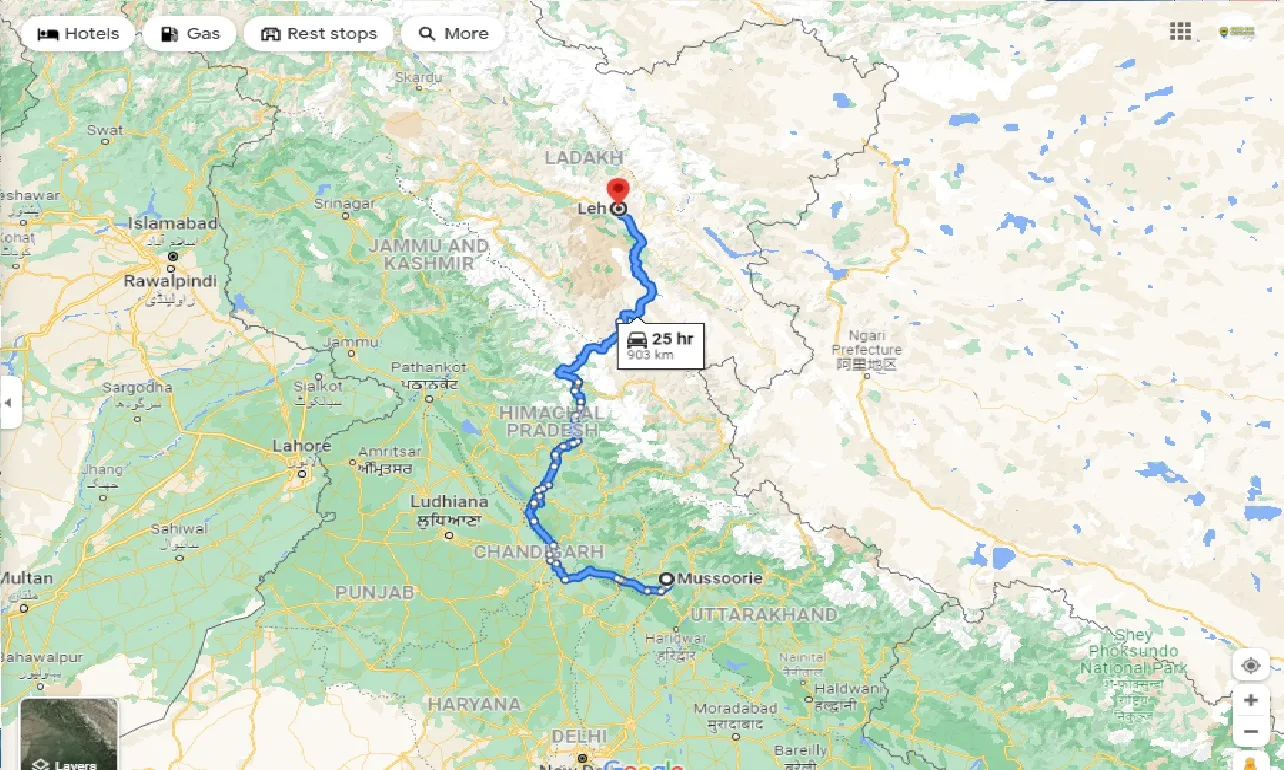 mussoorie-to-leh-one-way