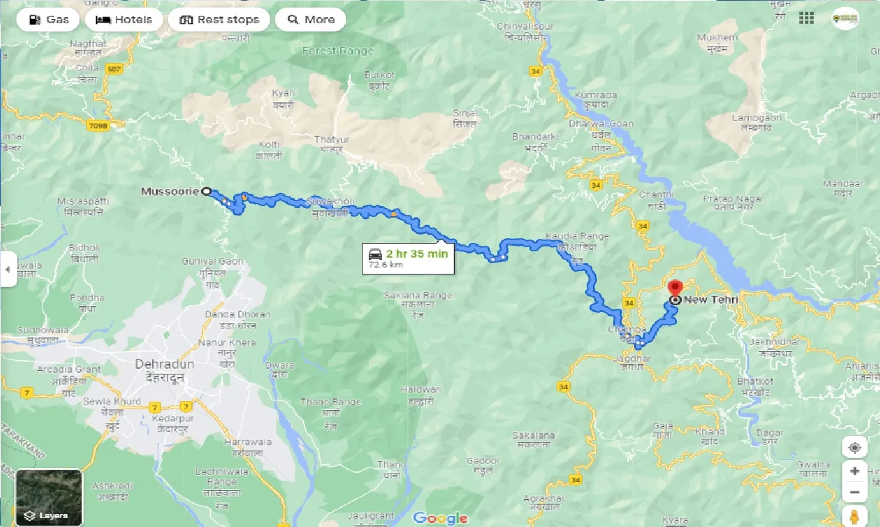 mussoorie-to-new-tehri-one-way