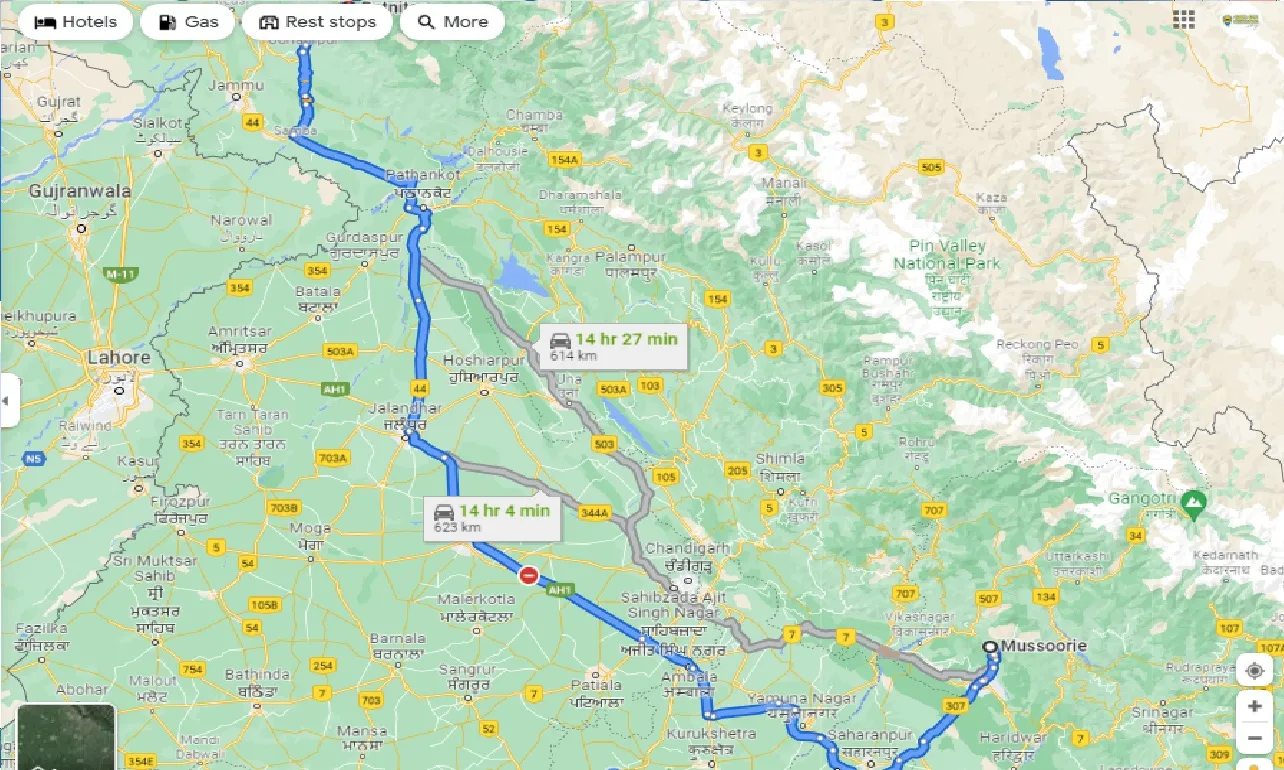 mussoorie-to-patnitop-one-way