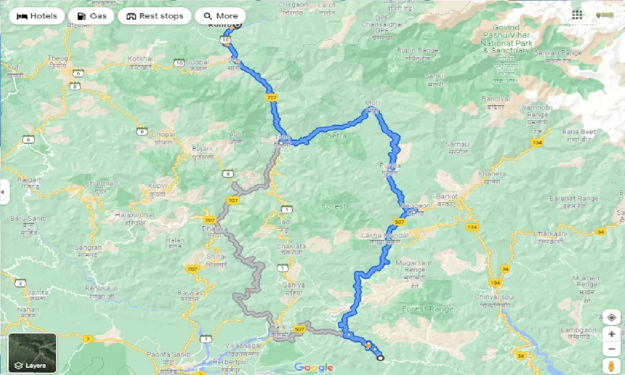 mussoorie-to-rohru-one-way