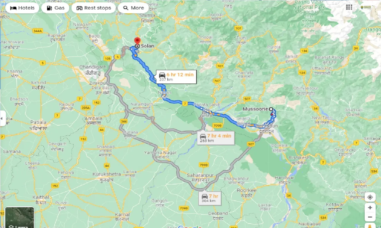 mussoorie-to-solan-one-way
