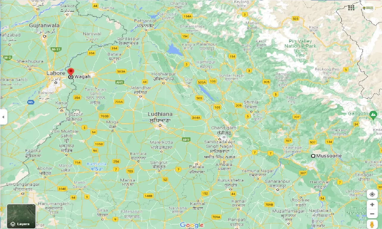 mussoorie-to-wagah-border-one-way