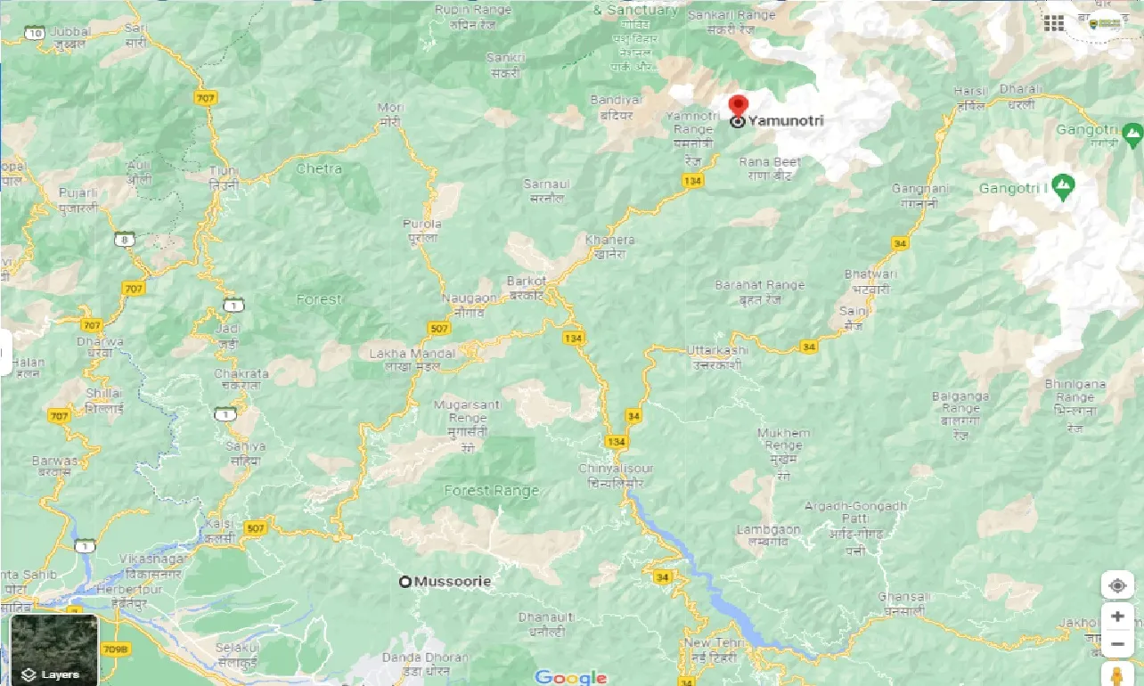 mussoorie-to-yamunotri-one-way
