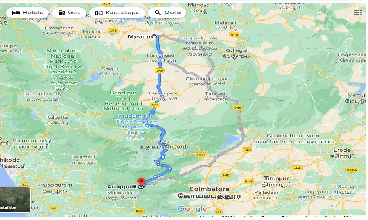 mysore-to-attappadi-taxi