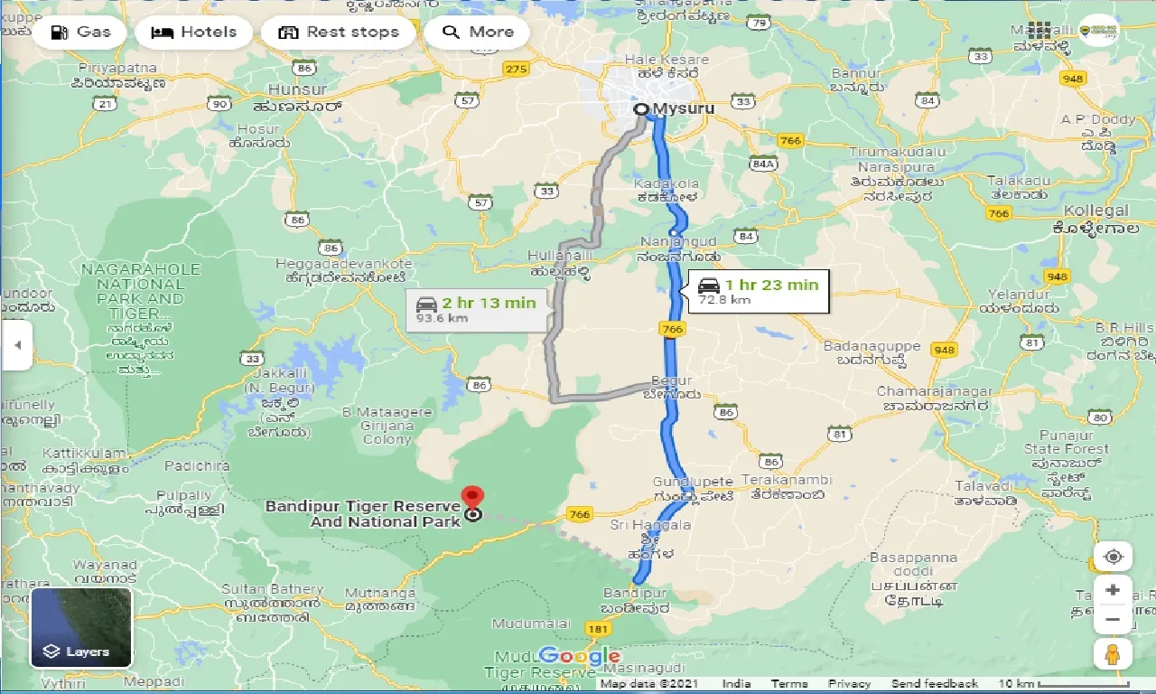 mysore-to-bandipur-one-way