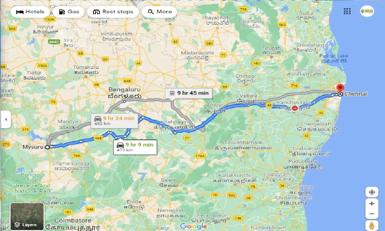 mysore-to-chennai-outstation