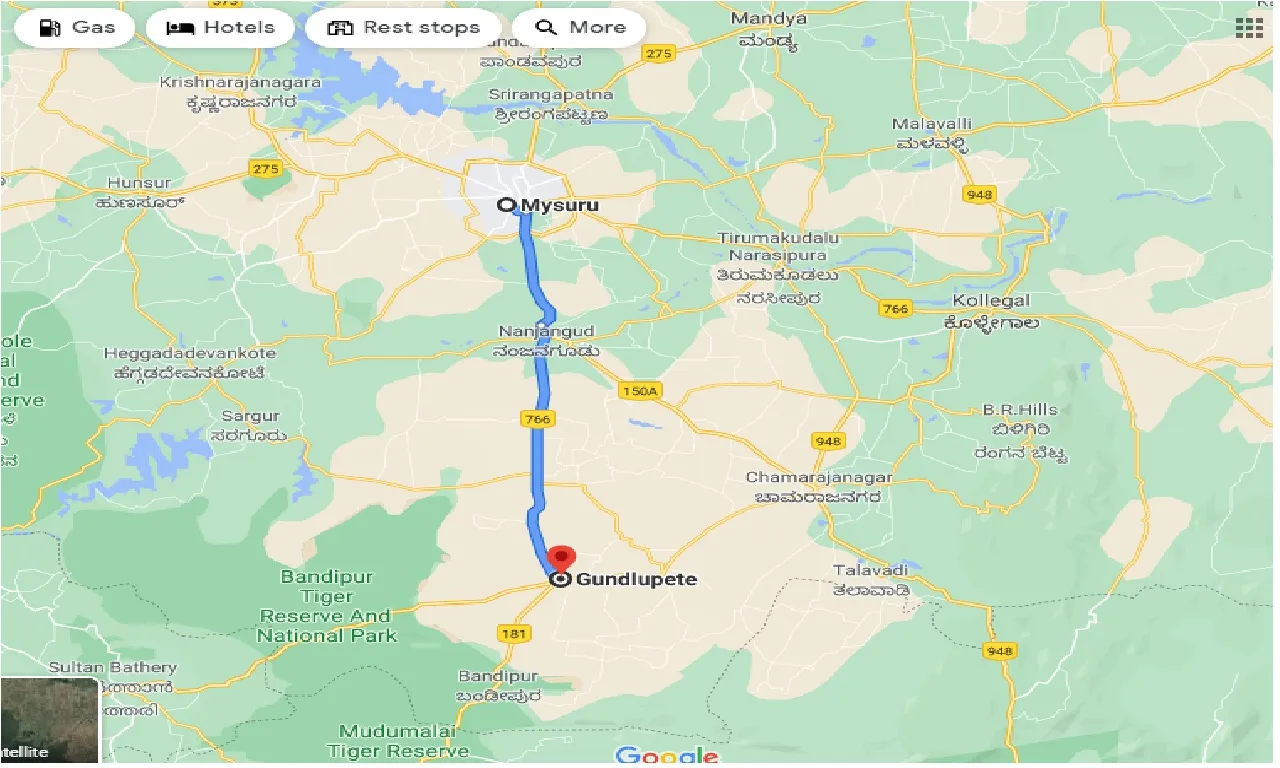 mysore-to-gundlupete-taxi