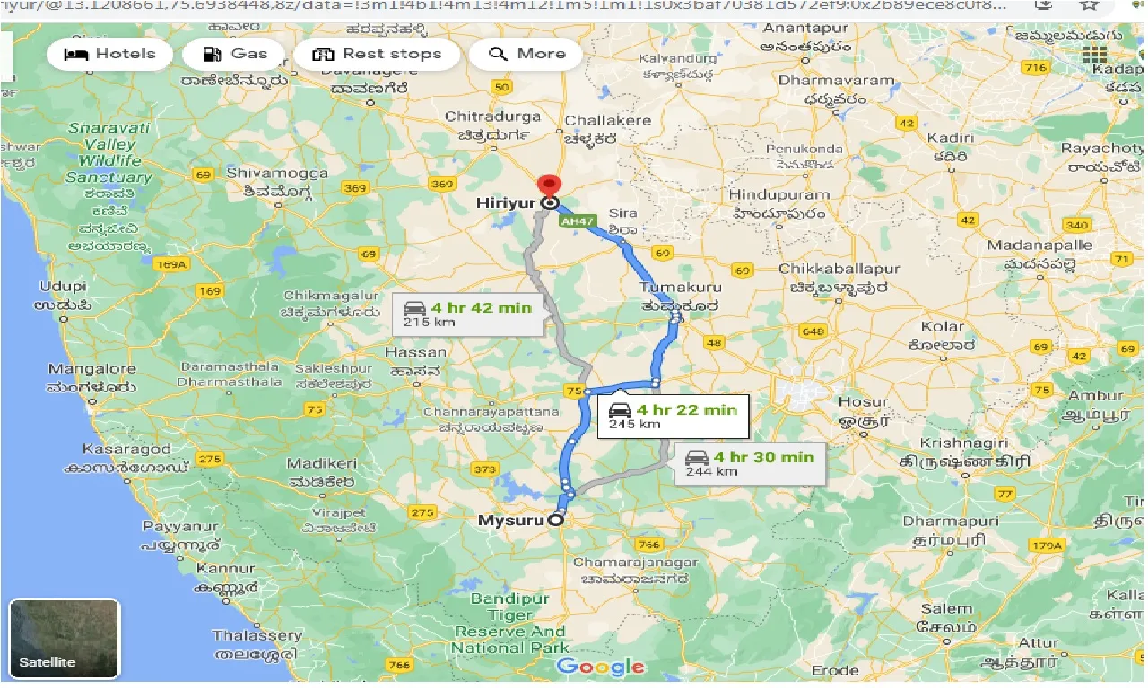 mysore-to-hiriyur-taxi