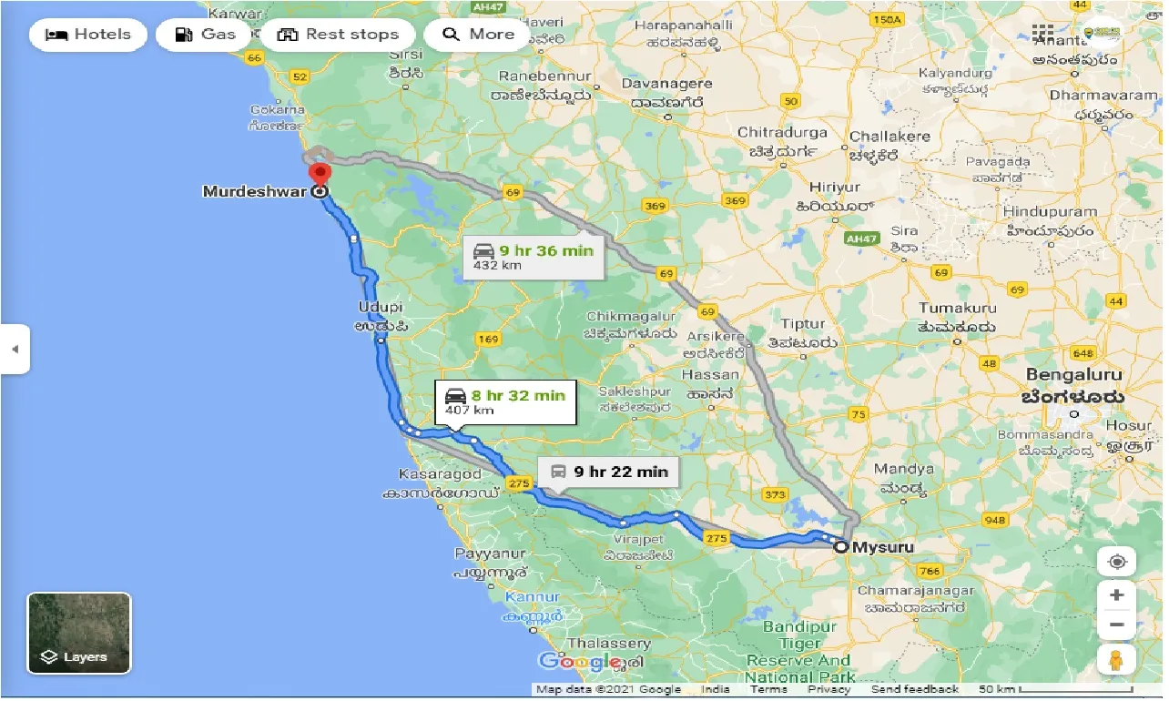 mysore-to-murudeshwar-one-way