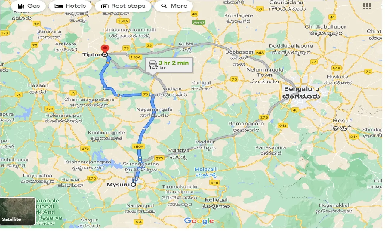 mysore-to-tiptur-one-way