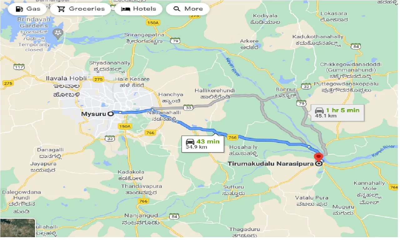 mysore-to-tirumakudalu-narasipura-one-way