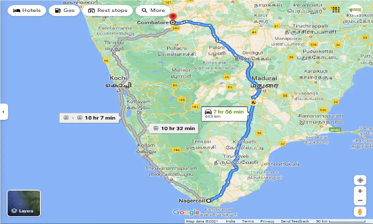 nagercoil-to-coimbatore-outstation