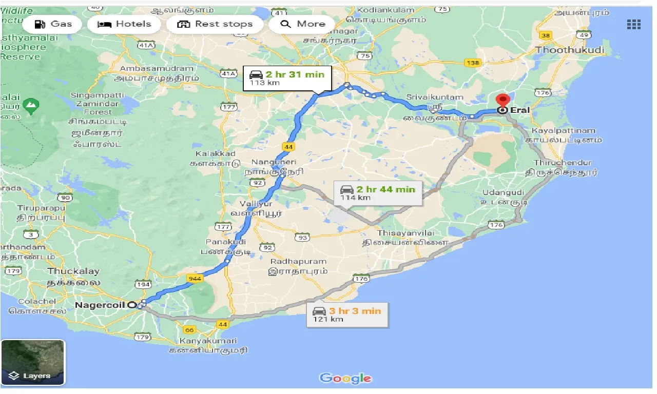 nagercoil-to-eral-one-way