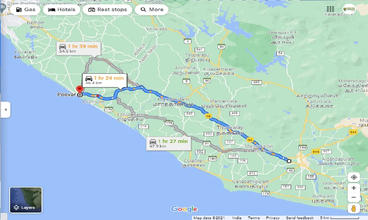 nagercoil-to-poovar-outstation