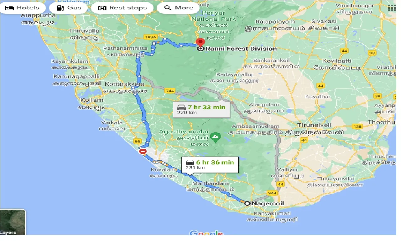 nagercoil-to-ranni-forest-division-one-way