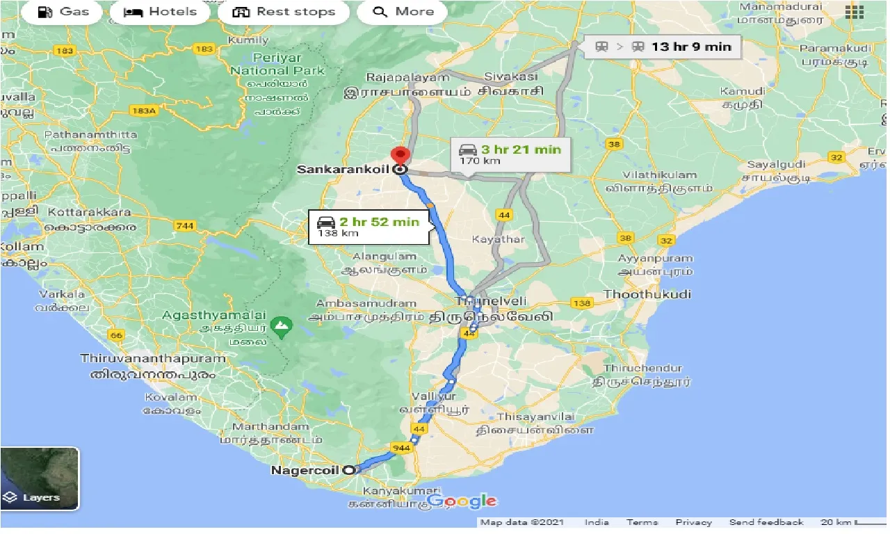 nagercoil-to-sankarankoil-taxi