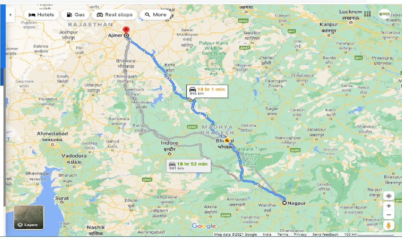 nagpur-to-ajmer-one-way