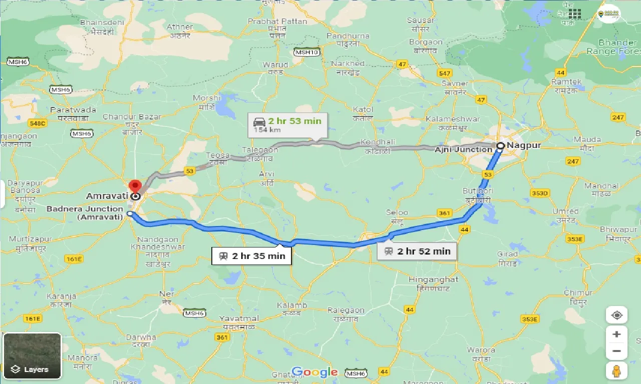 nagpur-to-amravati-one-way