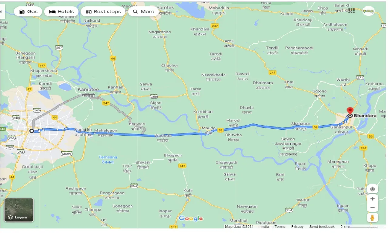 nagpur-to-bhandara-one-way