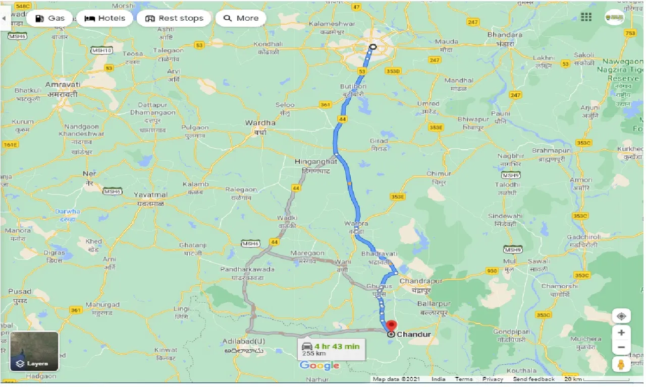 nagpur-to-chandur-railway-one-way