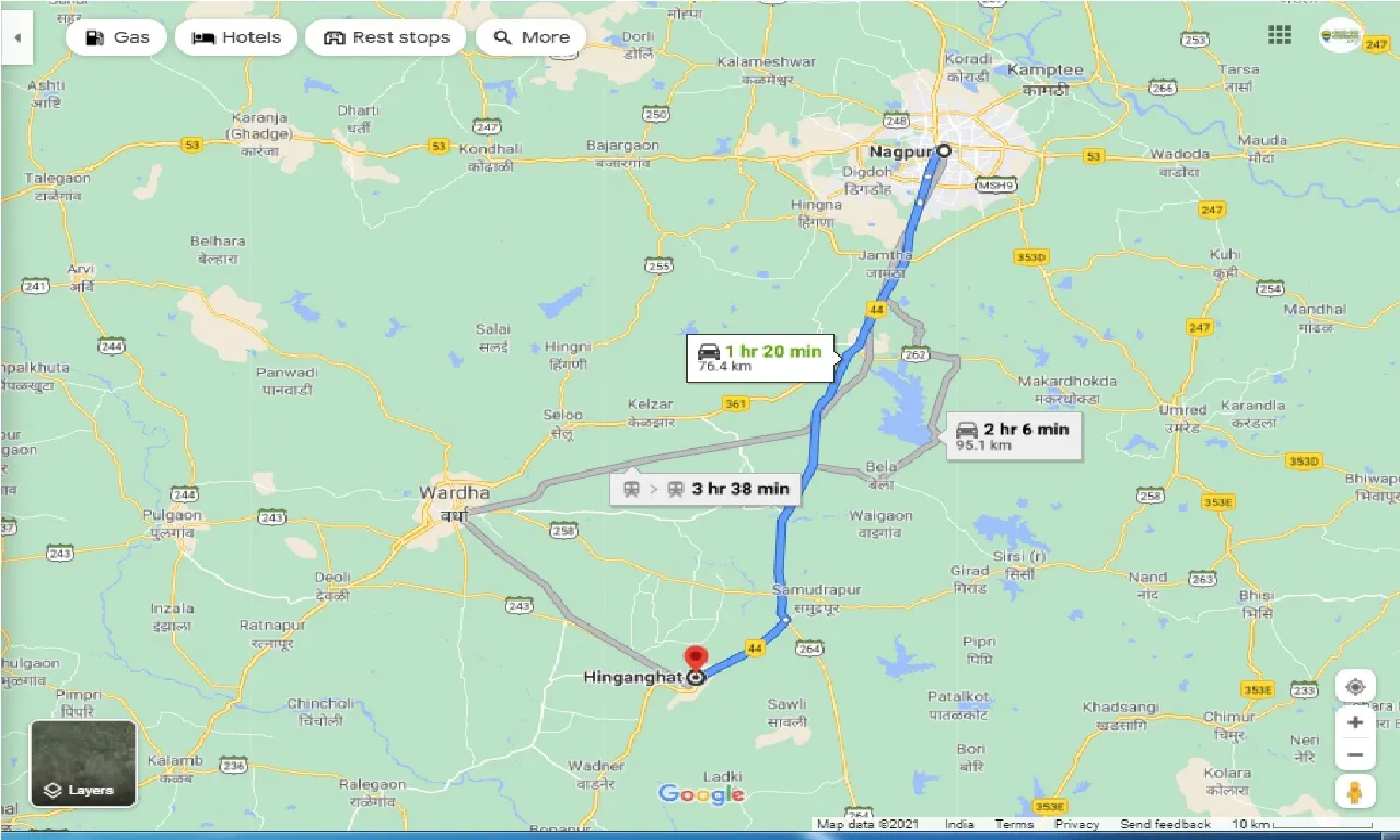 nagpur-to-hinganghat-one-way