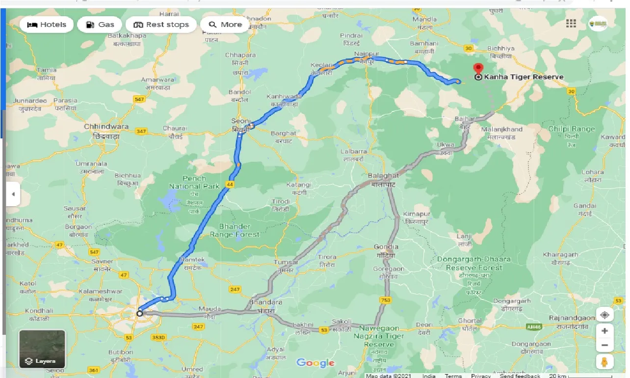 nagpur-to-kanha-national-park-round-trip